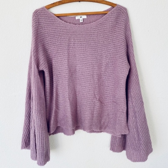 ✨HP✨ BP Lilac Wide Sleeve Sweater - Picture 5 of 8